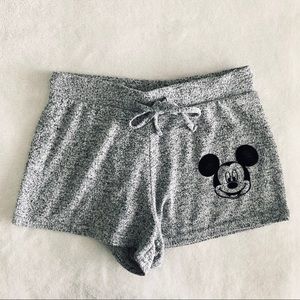 Mickey Grey Soft Lounge Shorts